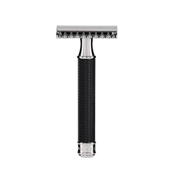 MÜHLE TRADITIONAL R41 Doppelschneidiger Sicherheitsrasierer (offener Kamm) für Herren – perfekt für