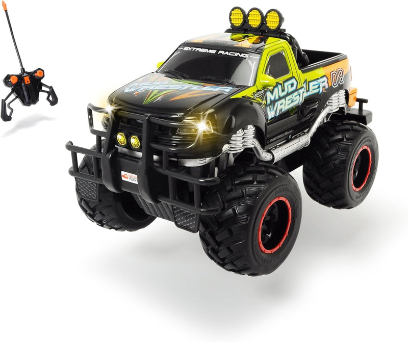 Dickie Toys RC Ford F150 Mud Wrestler, ferngesteuertes Auto für drinnen und draussen & – RC Tumbling