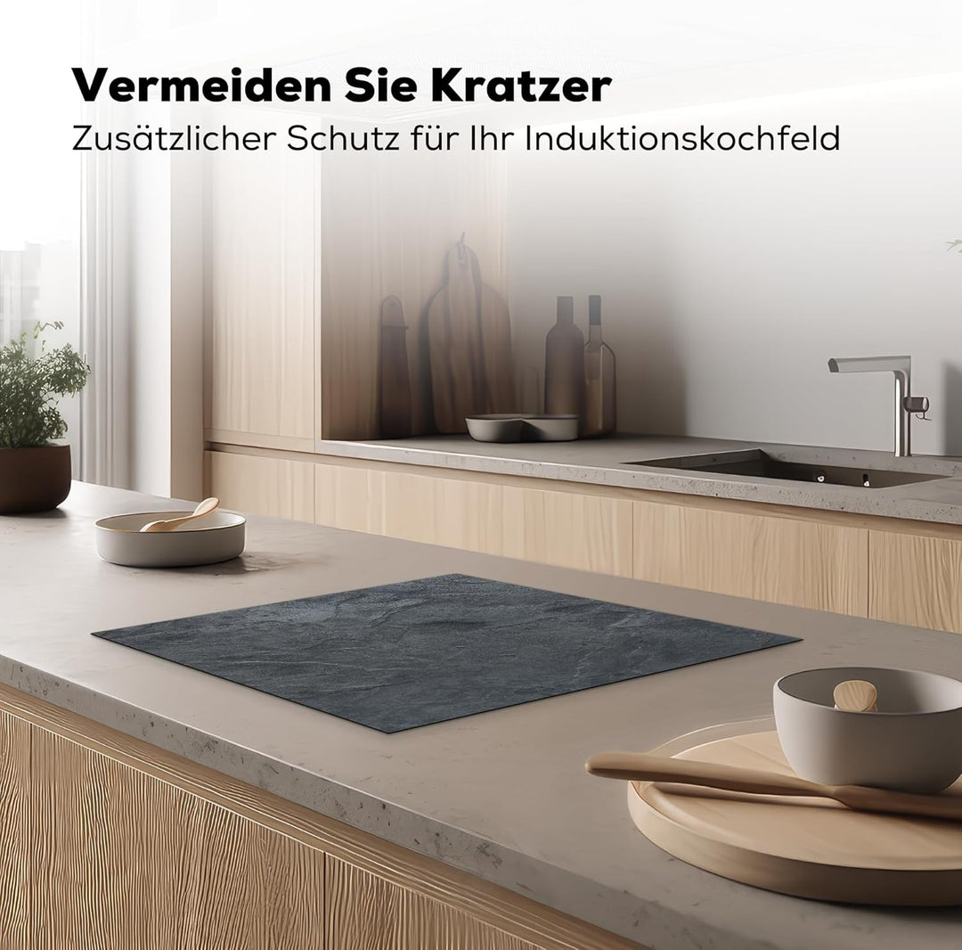 KitchenYeah© Herdabdeckplatte Einteilig Ceranfeld Abdeckplatte Küche Ceranfeldabdeckung Anti Rutsch