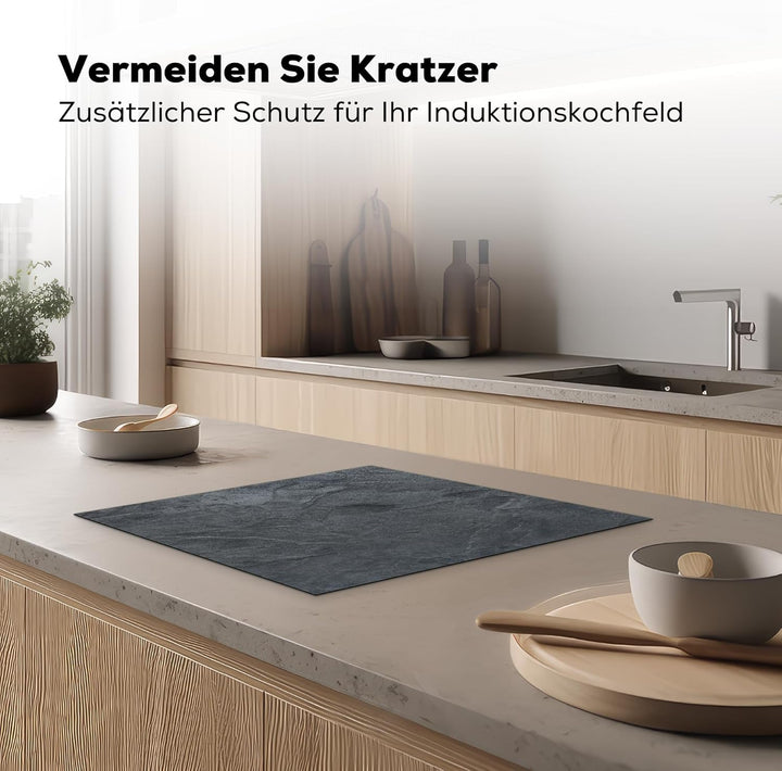 KitchenYeah© Herdabdeckplatte Einteilig Ceranfeld Abdeckplatte Küche Ceranfeldabdeckung Anti Rutsch