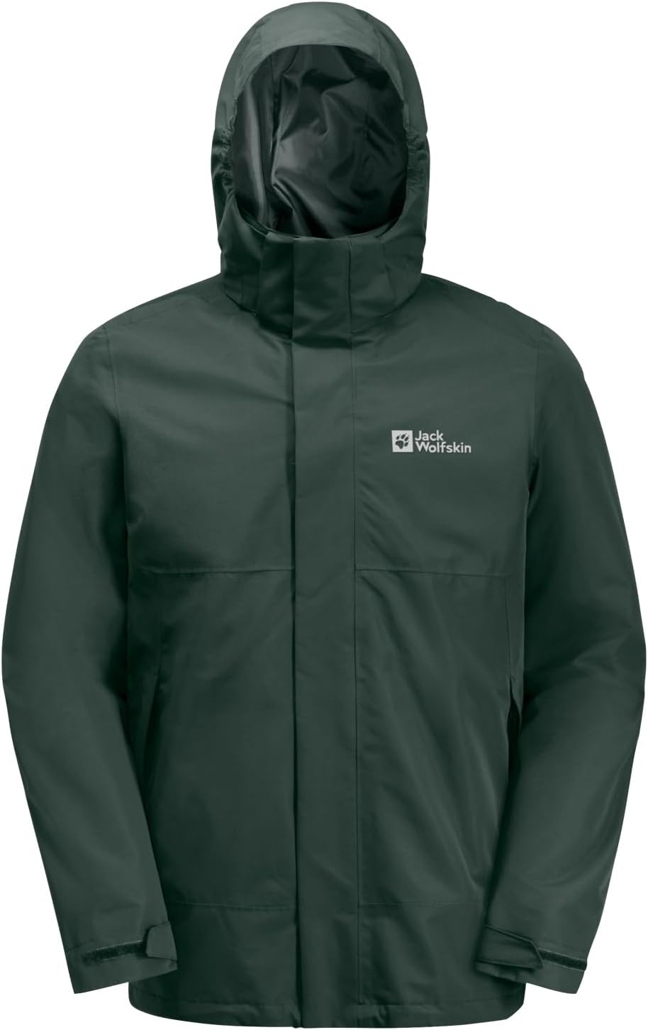Jack Wolfskin Herren Luntal 3in1 Jkt M Jacket M black olive, M black olive