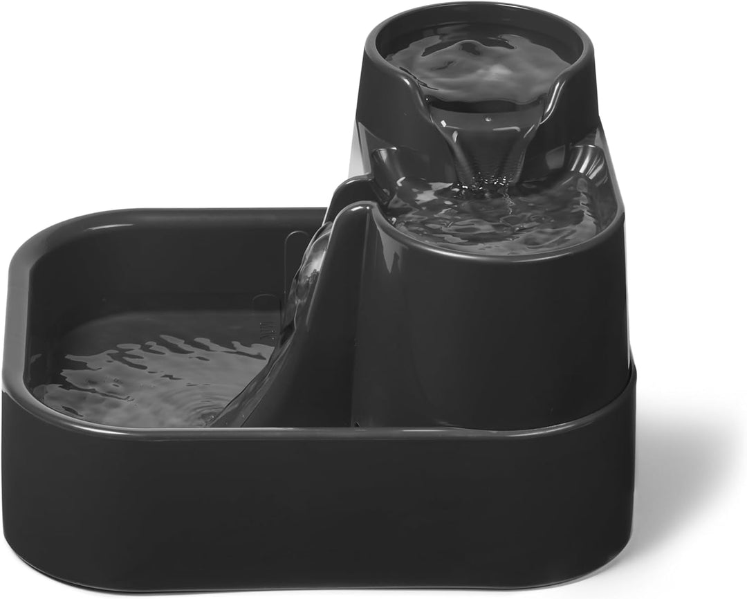 Cat Mate Mehrstufiger Haustier-Wasserbrunnen (335) – Für Katzen & kleine Hunde, Leiser und Hygienisc
