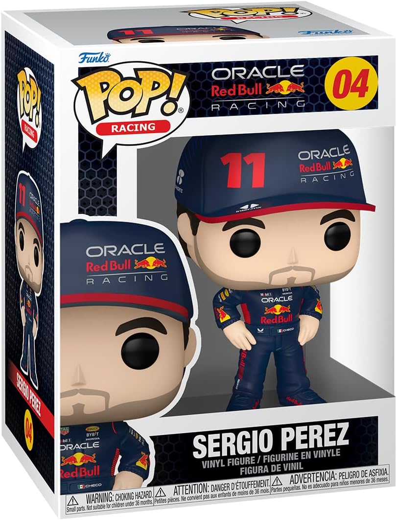 Funko Pop! Formula 1- Max Verstappen - Red Bull F1 & POP! Vinyl: Formula 1- Sergio Perez - Red Bull