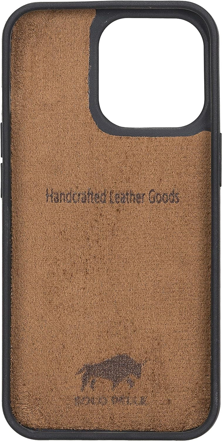 Solo Pelle Lederhülle für das iPhone 13 Pro Max in 6.7 Zoll Stanford Case Leder Hülle Ledertasche Ba