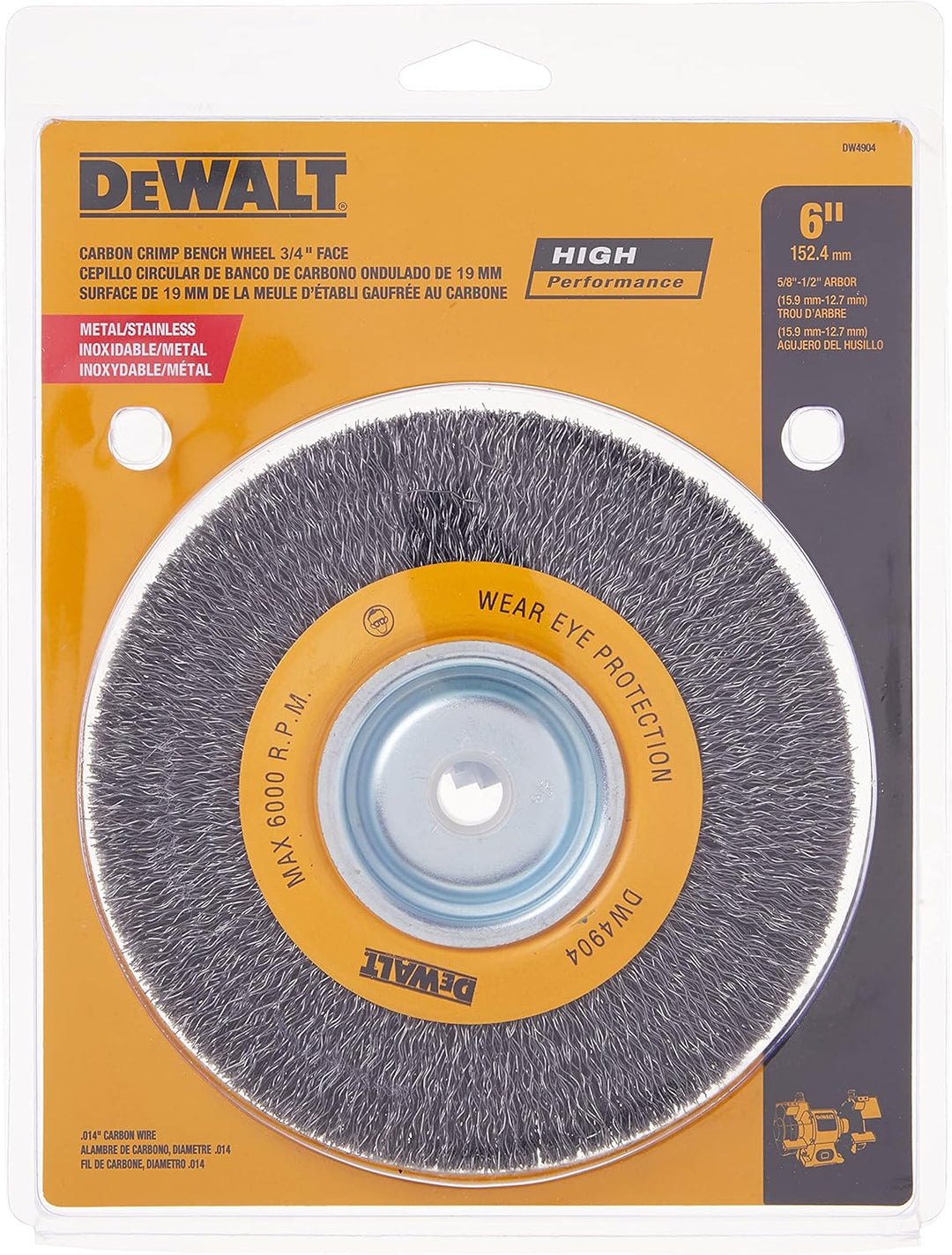 Dewalt dw4904 Rad Drahtbürste