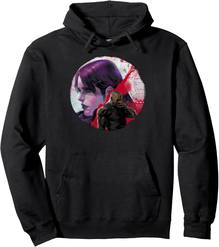 Marvel Jessica Jones Split Portrait Pullover Hoodie