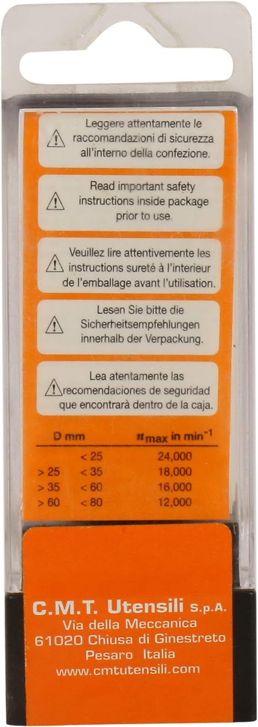 CMT Orange Tools 953.001.11 – Erdbeere für Zusammenfassung HM S 8 D 12.7 x 25