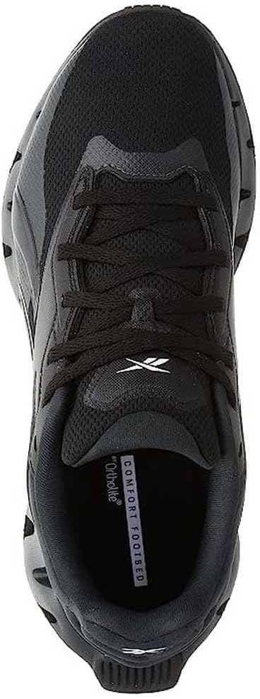 Reebok Unisex Zig Dynamica 4 Sneaker 35 EU Cblack Purgry Purgry, 35 EU Cblack Purgry Purgry