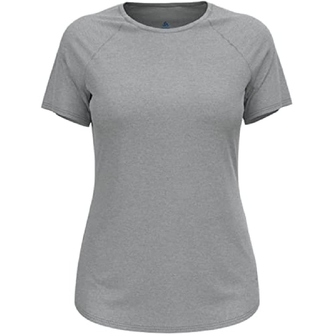 Odlo Damen Active 365_314101 Kurzarm Laufshirt (1er Pack) M Stone Grey Melange, M Stone Grey Melange