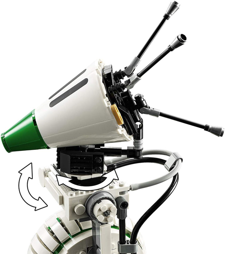 LEGO 75278 Star Wars D-O Droide, Sammlermodell, Bauset aus Der Aufstieg Skywalkers