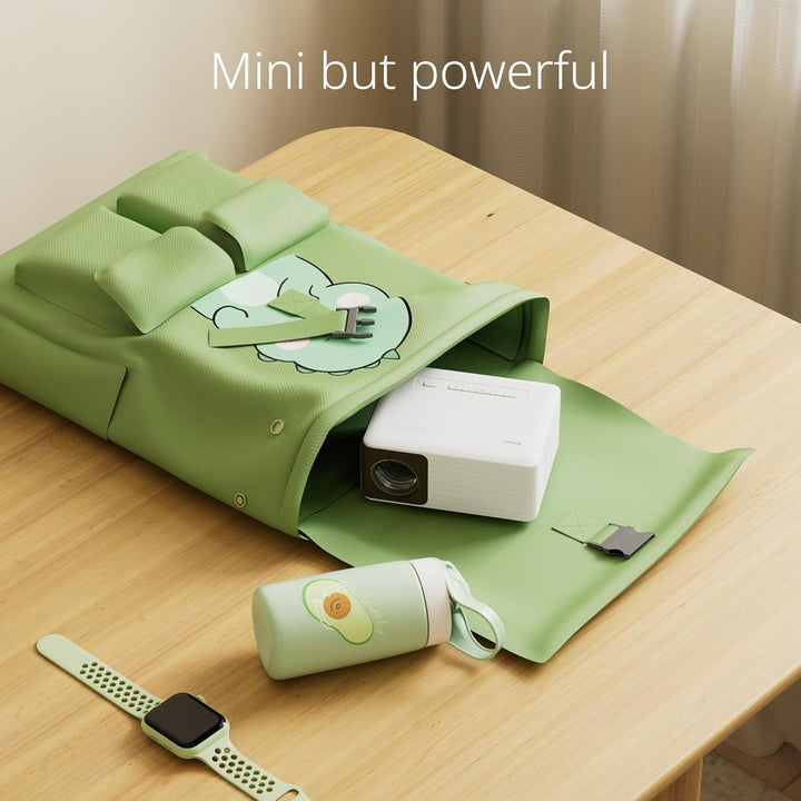 YOTON Mini Beamer, Projektor tragbarer 1080P Full HD, Y3 Heimkino Mini Projektor, kompatibel mit Sma