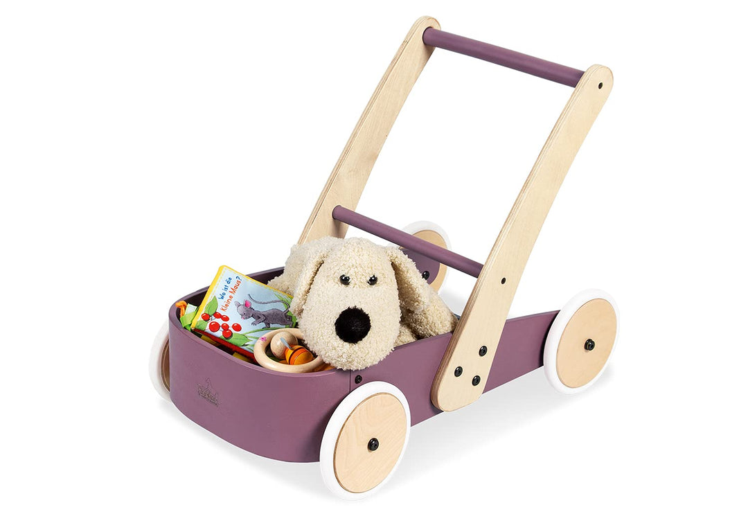 Lauflernwagen Fiete von Pinolino, mit durchdachtem Bremssystem, besonders standfest,