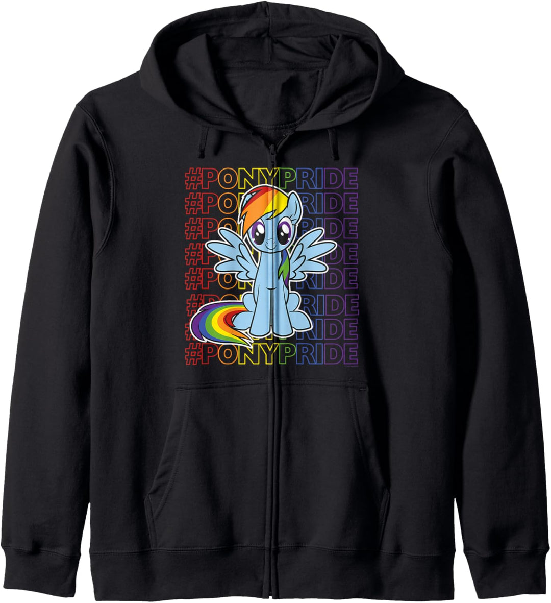 My Little Pony: Friendship Is Magic Rainbow Pride Stack Kapuzenjacke
