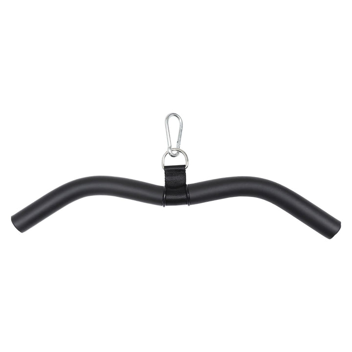Homoyoyo Latzug Stange aus Stahl mit Ergonomischem Bogengriff Kabelzug Zubehör für Bizeps und Rücken
