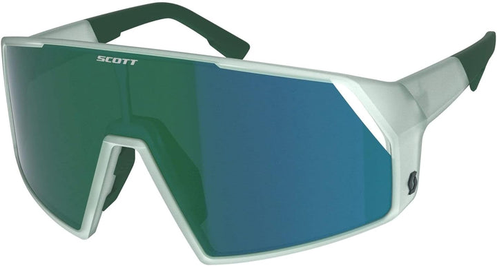 Scott Pro Shield Wechselscheiben Fahrrad Brille grün/grün chrome