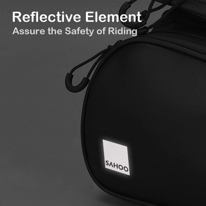 Miuphro Sahoo Water Resistant Bike Top Tube Bag 122056 122007 Bicycle Frame Dual Panniers with Detac
