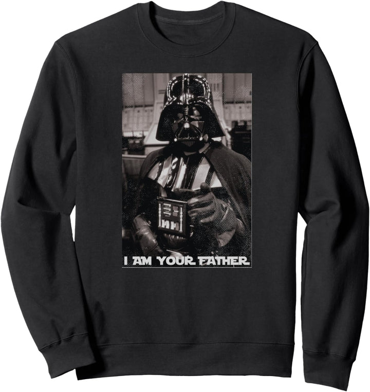 Star Wars Darth Vader I Am Your Father Distressed Photo Sweatshirt