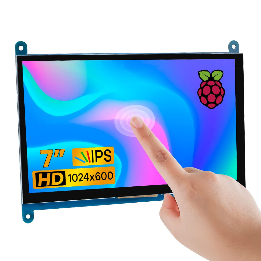 LAFVIN 7 Zoll IPS LCD Touch Screen Display Panel 1024×600 kapazitiver Bildschirm HDMI Monitor für Ra