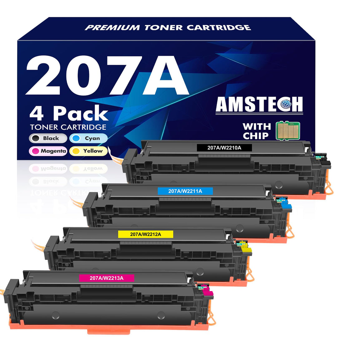 207A MFP M283fdw 207X Toner: Kompatibel für HP Color Laserjet Pro MFP M283fdw M255dw M282nw M283fdn