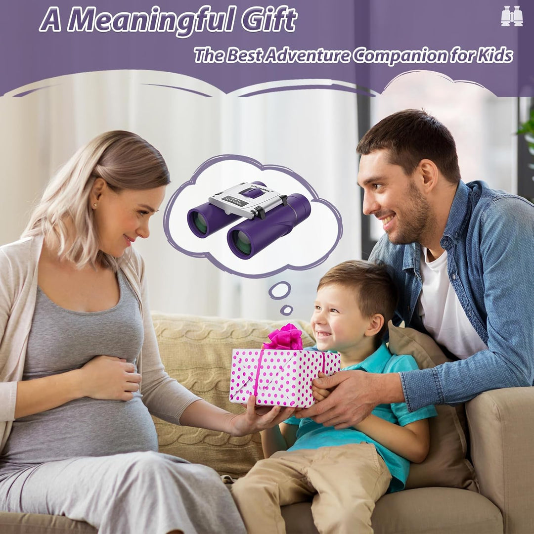 USCAMEL Fernglas Für Kinder und Erwachsene, 8×21 Klein Fernglas, Vogelbeobachtung Kompakt Fernglas f