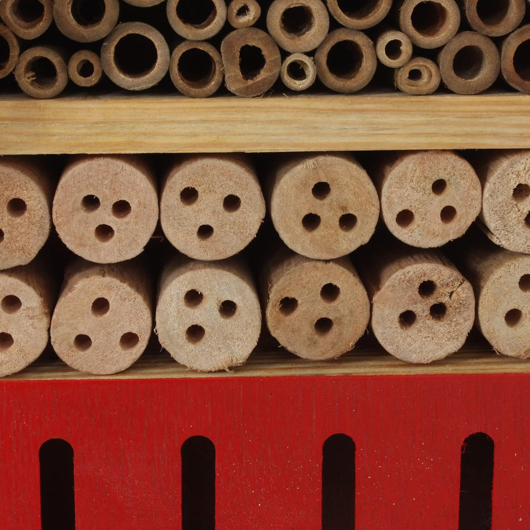 Insektenhotel mit Blumenkasten und Pflanzensamen - Entdeckungs- und Naturset - 170031 - Holz - Garte