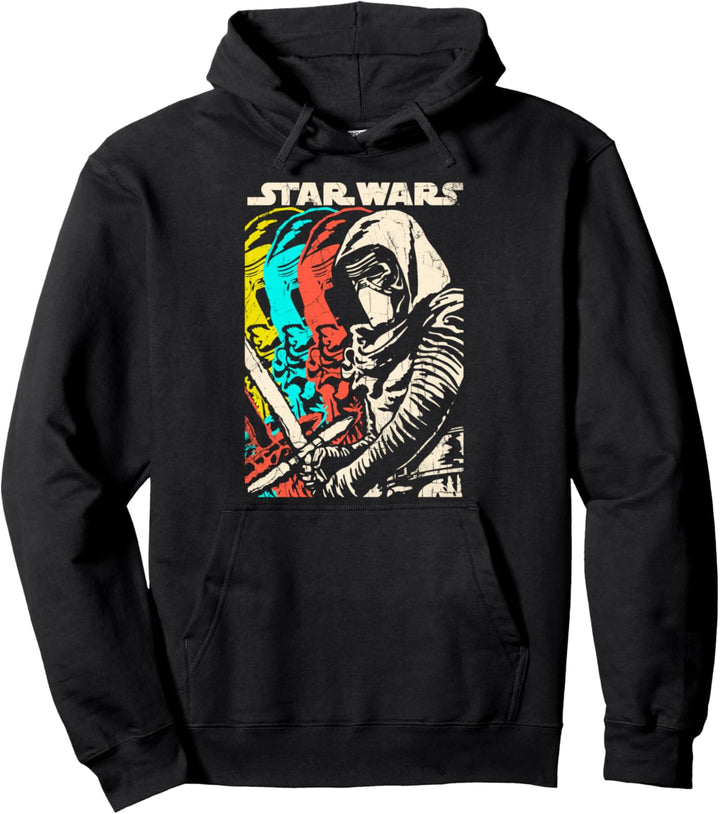 Star Wars Kylo Ren Episode 7 Color Copies Pullover Hoodie