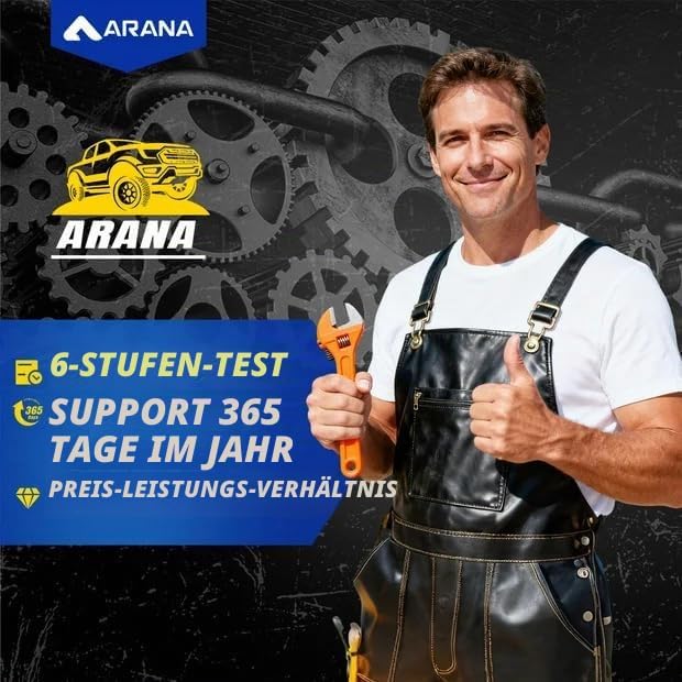 ARANA Heckklappen-Gasfedern für Ford Ranger 2009-2018, Hubfeder-Dämpfer für Mazda BT-50 2009-2018 mi