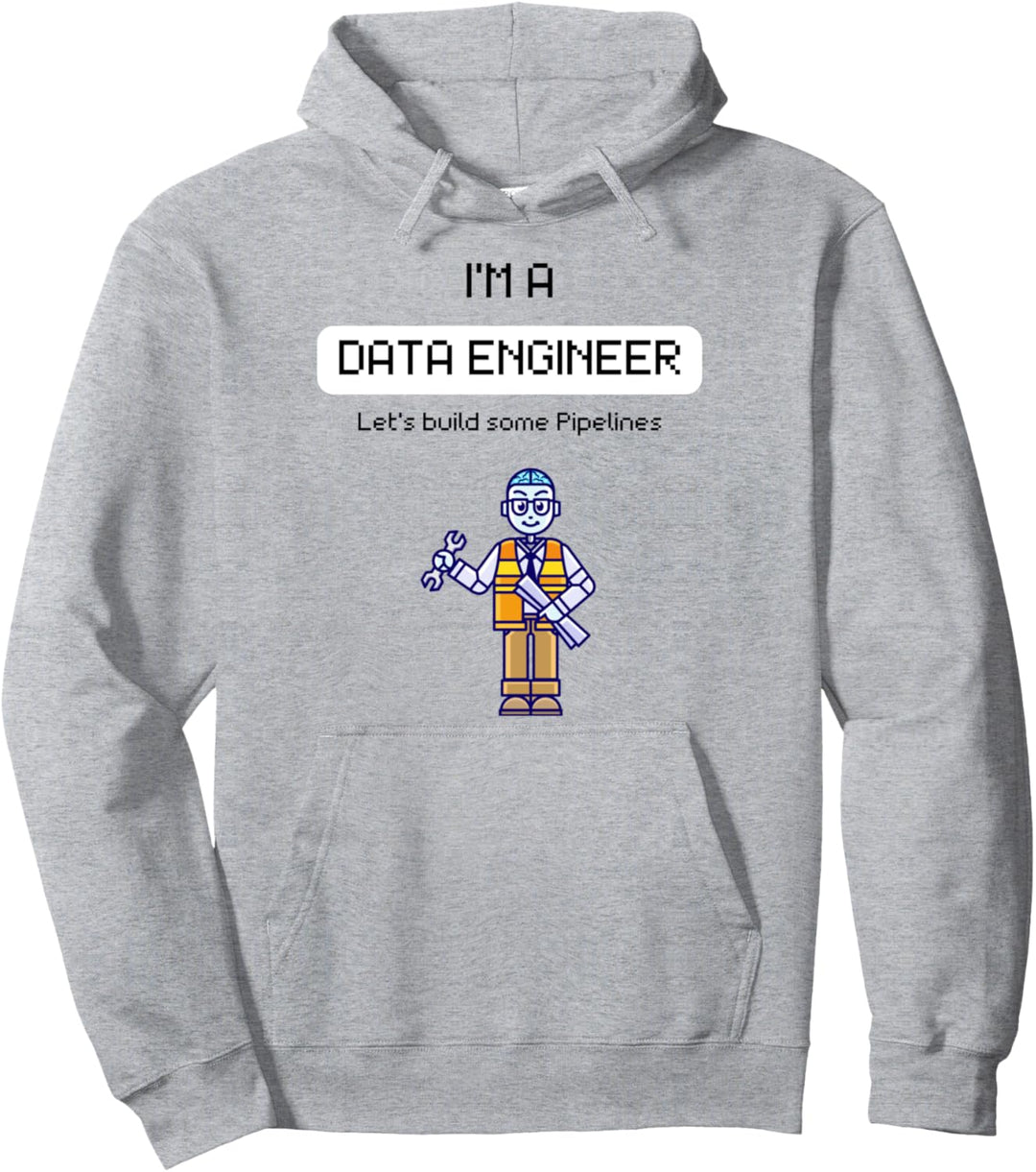 Data Engineer Big Data Data Scientist Cloud AI Pullover Hoodie