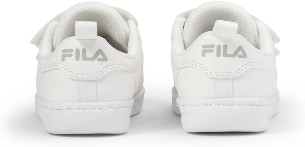 FILA Unisex Kinder Crosscourt 2 Nt Velcro TDL Sneaker 27 EU Weiss, 27 EU Weiß