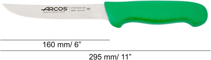 Arcos Ausbeinmesser mit Nitrum Edelstahlklinge 160 mm - Professionelles Fleischermesser zum Schneide