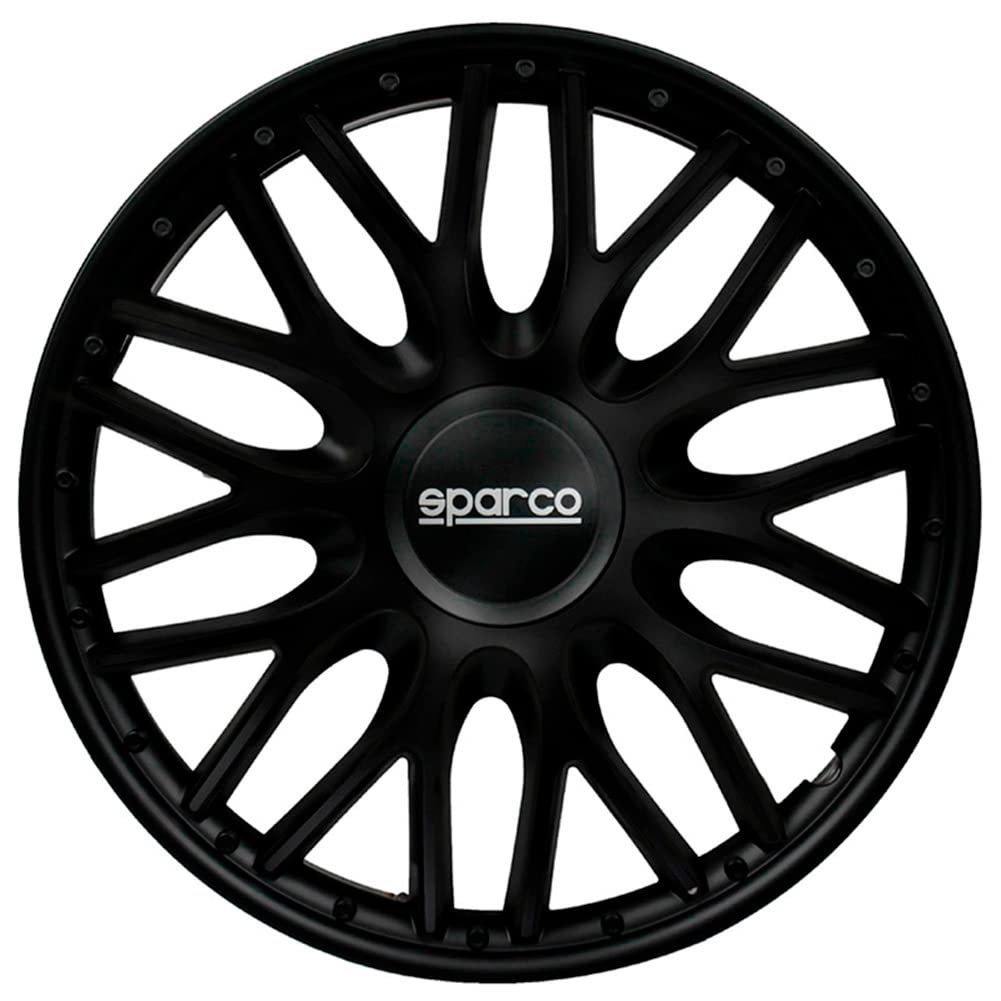 Sparco Satz Radzierblenden Roma 13-Zoll Schwarz