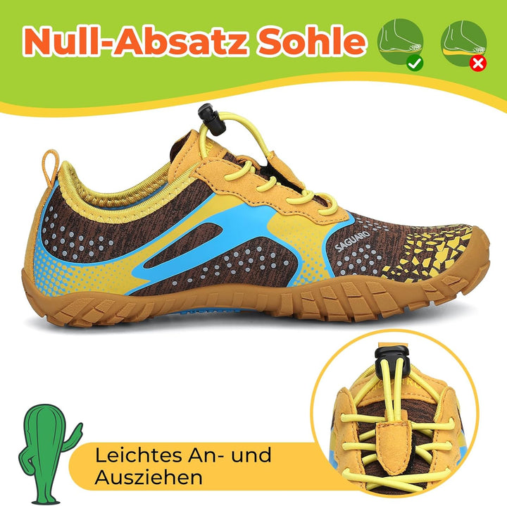 SAGUARO Barfussschuhe Kinder Barfussschuhe Schnell Trocknend Badeschuhe für Jungen Mädchen Gr.24-36