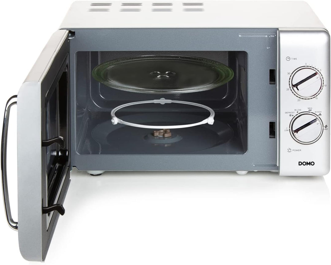 DOMO DO3020 Solo-Mikrowelle - 20 L - 700 W silber