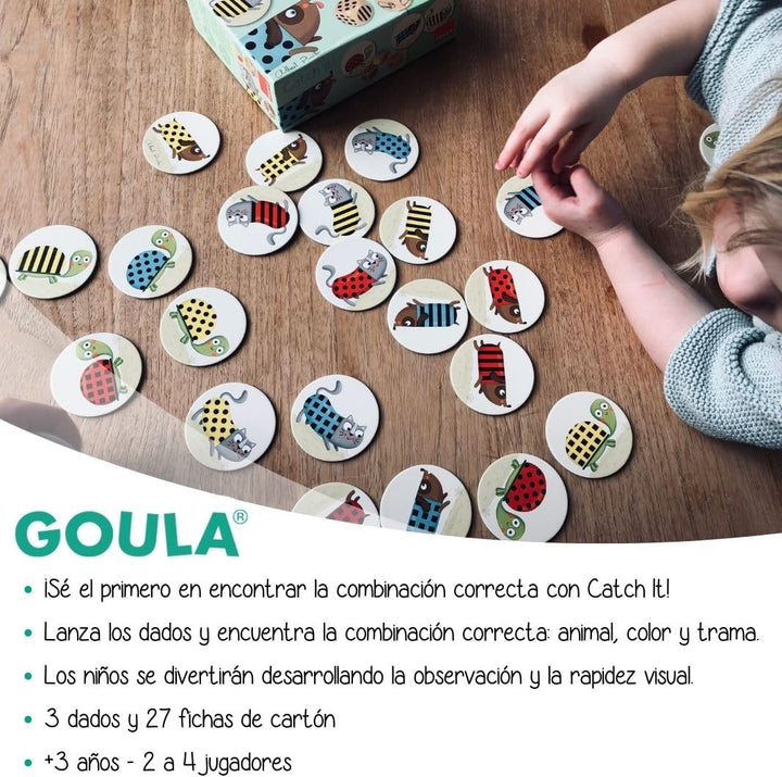 Goula Catch it, Reaktionsspiel, 53446 Tiere, Tiere