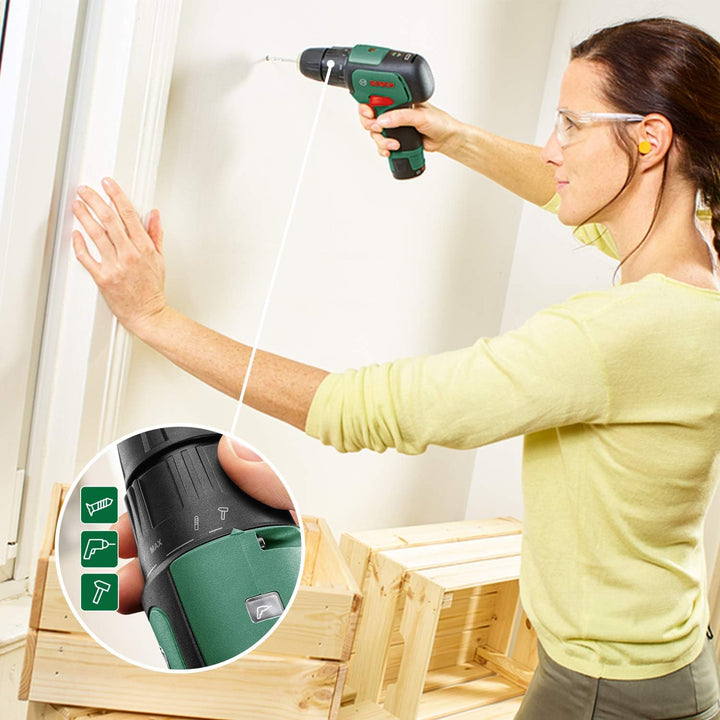 Bosch Home and Garden Bosch Akku Akkubohrschrauber EasyImpact 12 (1 Akku, 12 Volt System, im Softbag