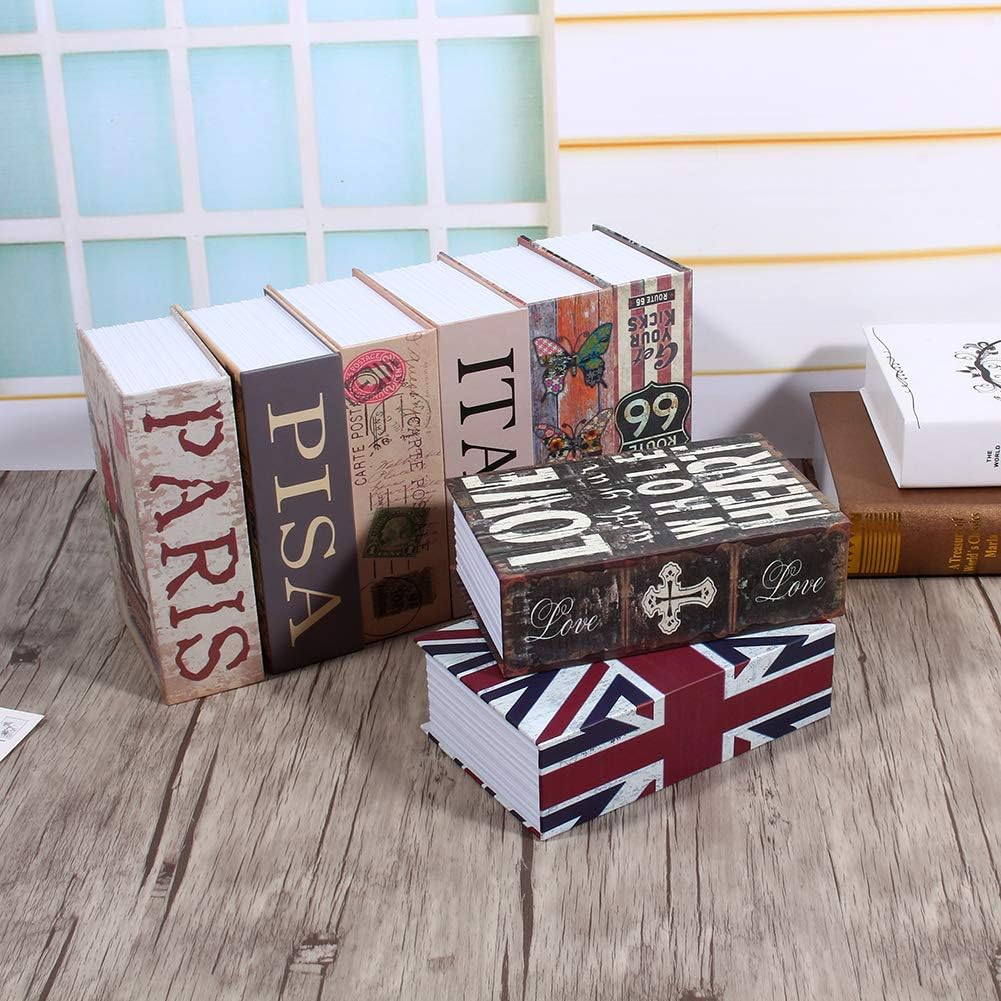 Diversion Book Safe Aufbewahrungsbox, Secret Storage Dictionary Secret Safe Dose mit Sicherheitskomb