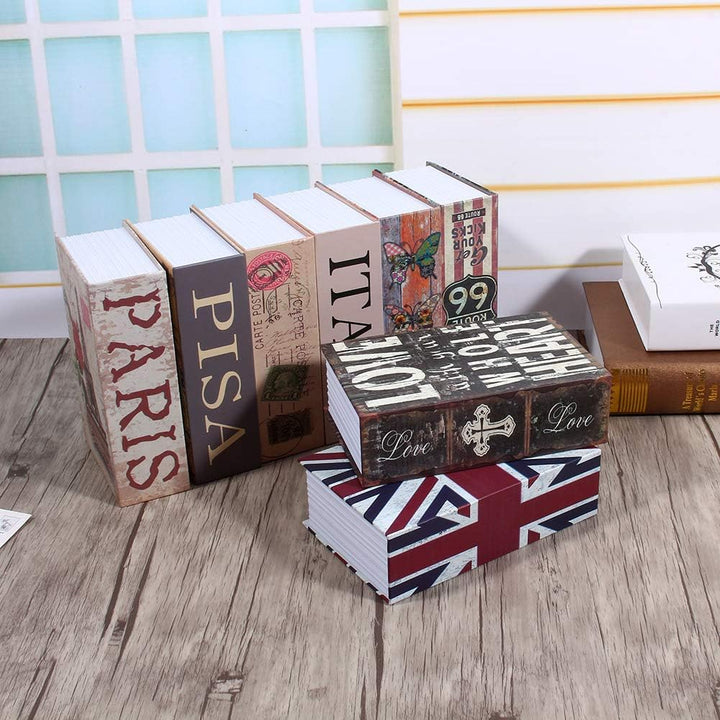 Diversion Book Safe Aufbewahrungsbox, Secret Storage Dictionary Secret Safe Dose mit Sicherheitskomb