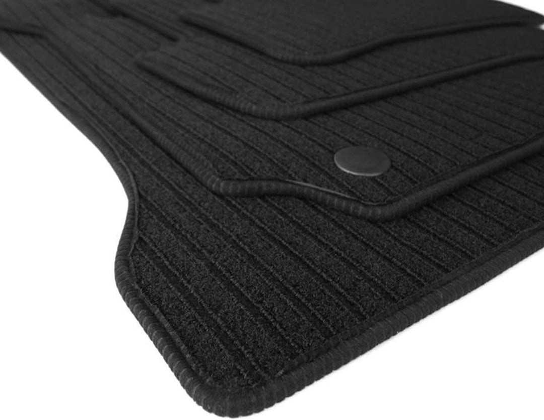 Kfzpremiumteile24 Fussmatten Velours Kompatibel mit C-Klasse W204 S204 T-Modell Baujahr 03/2007-08/2