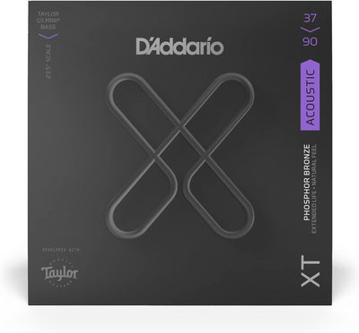 D'Addario XTB3790GS Akustik Taylor GS Mini® Bass Phosphorbronze, Custom Light, 37-90