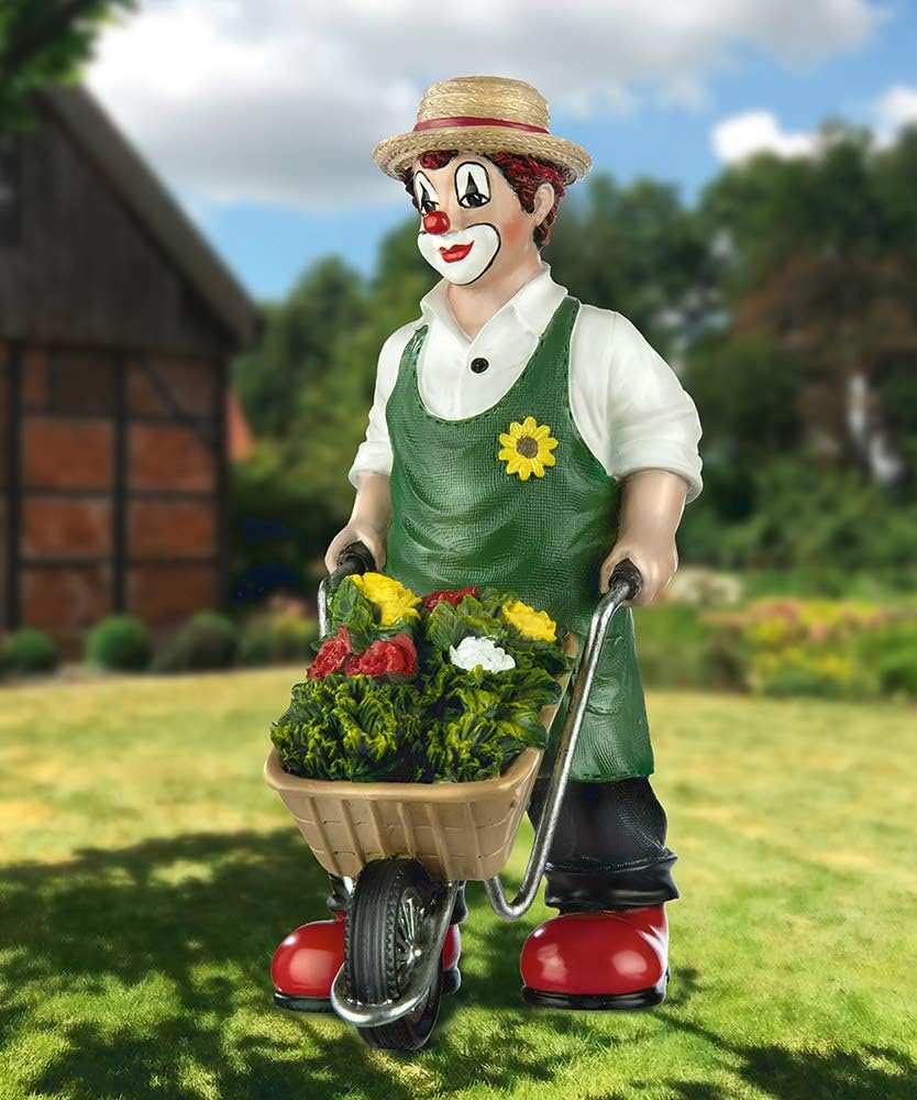 Gildeclown Gartenglück - Gilde Clowns zum Verschenk - in Geschenkkarton H 16 cm