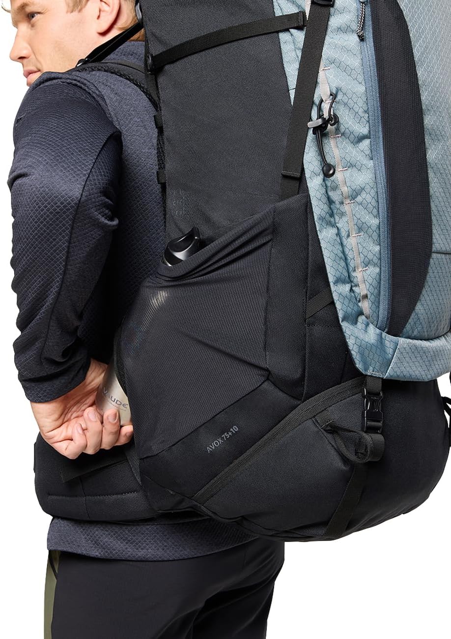 VAUDE Avox 75+10 Liter, Trekkingrucksack, heron, Einheitsgrösse Einheitsgrösse Heron, Einheitsgrösse