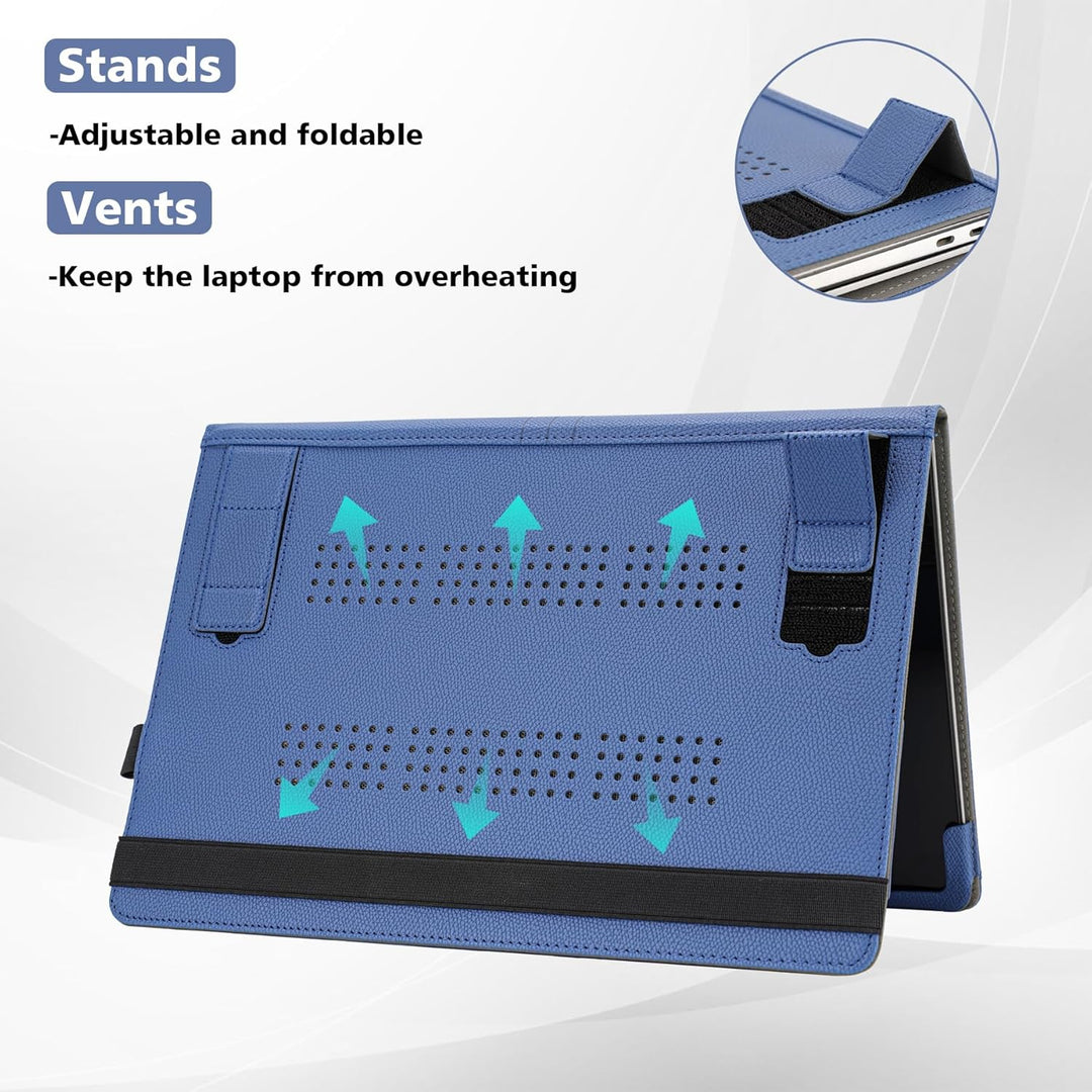 TYTX Kompatibel mit MacBook Pro 13 Hülle Zoll Leder Case 2016-2021 (A1989/A1706/A1708/A2159/A2289/A2