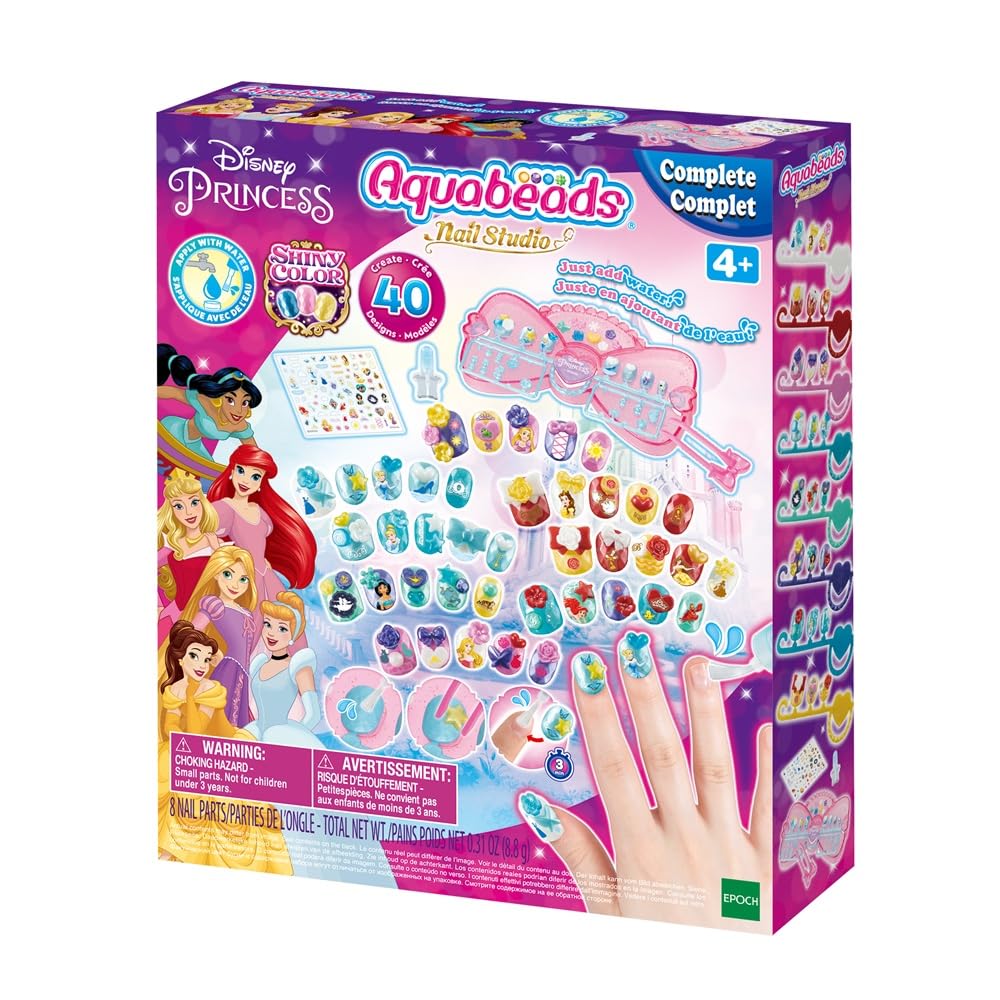 Aquabeads 35006 Disney Prinzessinnen Nagelstudio - Nageldesign