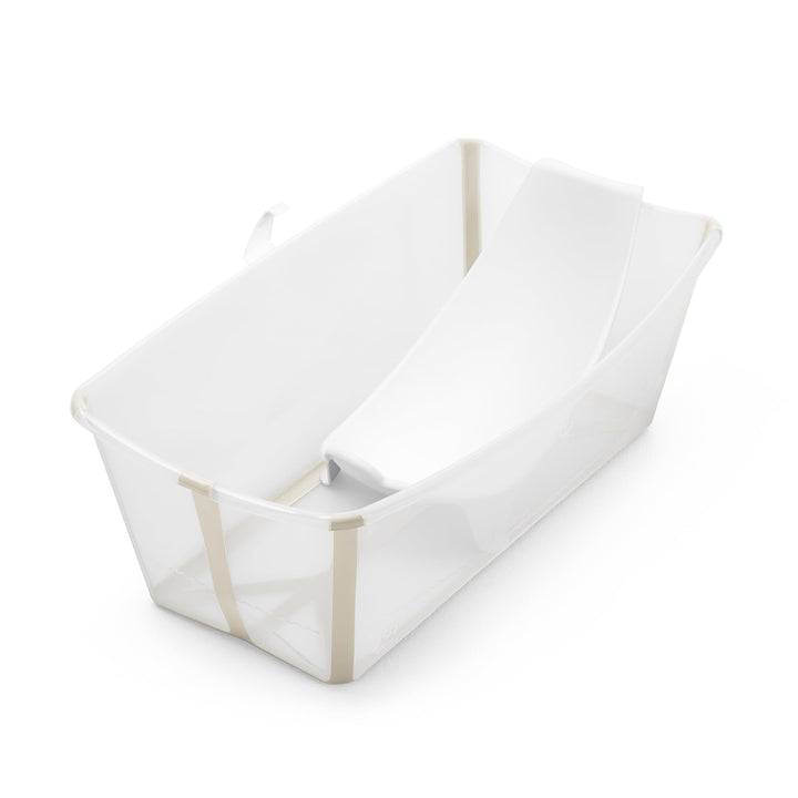 Stokke Flexi Bath (Sandy Beige) mit Newborn Support - Robust & einfach zu verstauen - Bequem für zuh