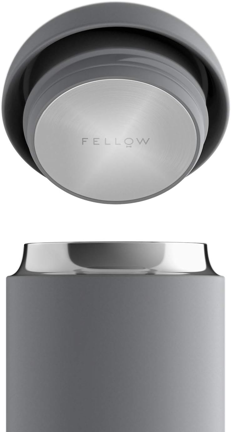 Fellow Thermobecher, Edelstahl, rostfrei, Grau, matt, 454 g 454 g Grau, 454 g Grau