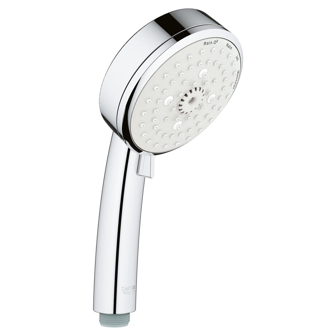 GROHE Tempesta Cosmopolitan 100 - Handbrause (wassersparend, 4 Strahlarten, 10cm Handbrause, Antikal