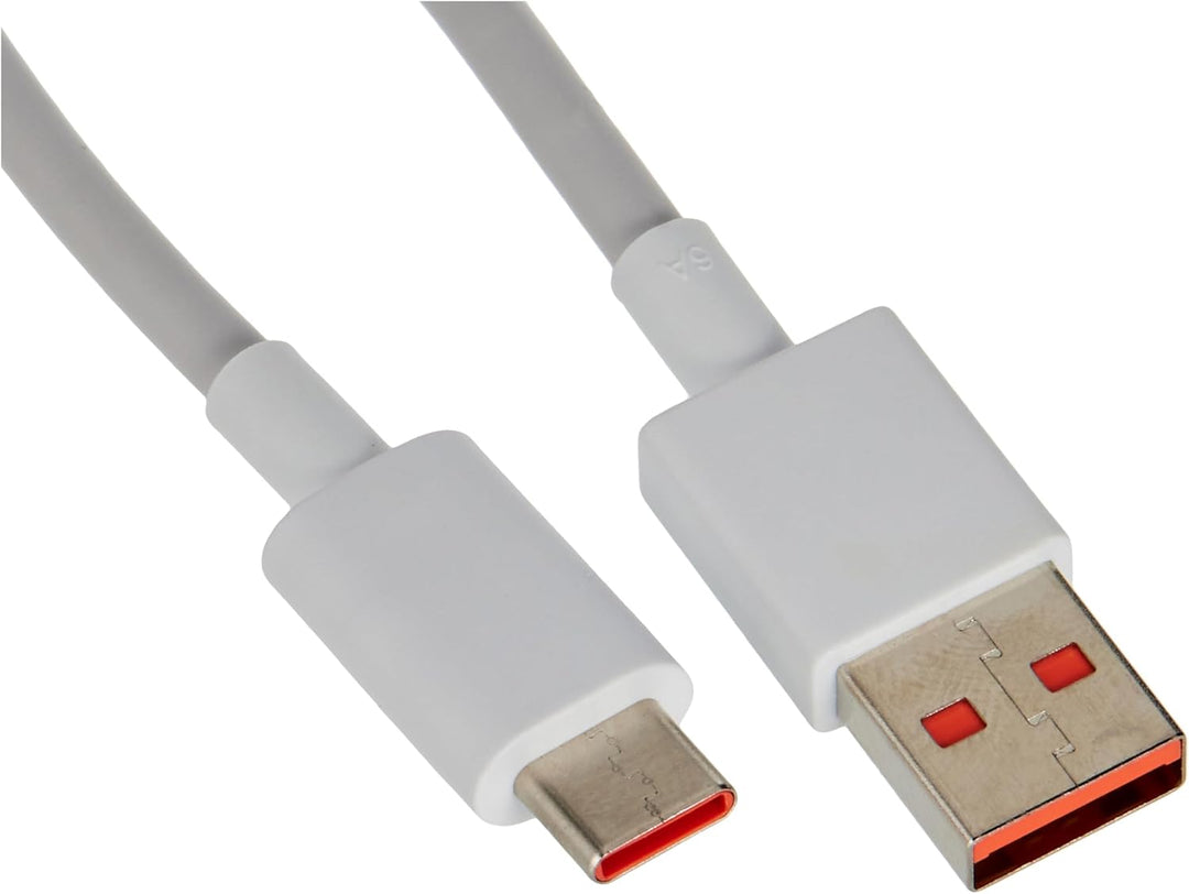 Xiaomi Mi Travel Charger Combo Set with USB-A to Type-C Charging Cable 1m, 120W White EU BHR6034EU