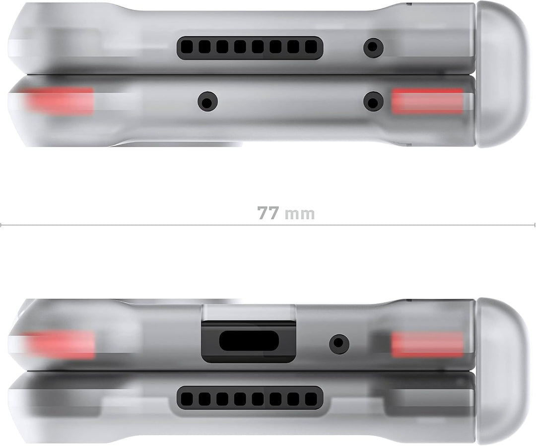 Ghostek COVERT Clear Z Fold 4 Case with Slim Lightweight Design and Hinge Protection Wireless Chargi