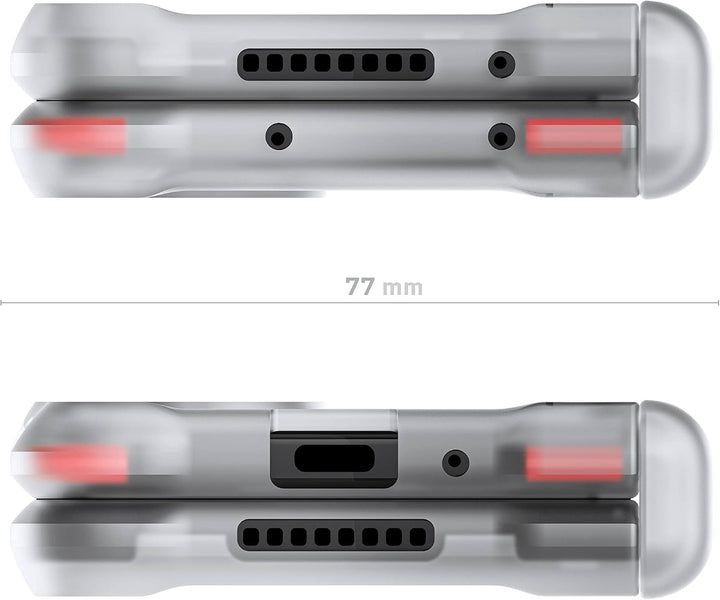 Ghostek COVERT Clear Z Fold 4 Case with Slim Lightweight Design and Hinge Protection Wireless Chargi