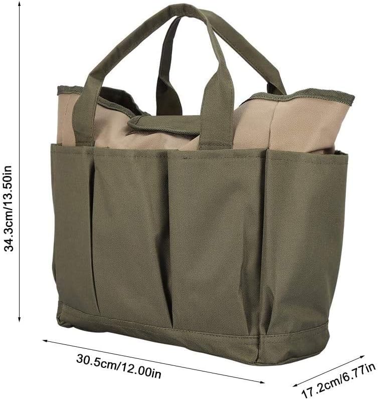 Namvo Garden Tool Kit, Gro?e Garten-Einkaufstasche mit Mehreren Taschen für Garten-Tool-Kit, Garten-